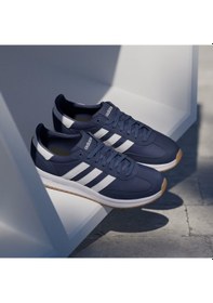 Resim Adidas Run 70s 2.0 Erkek Spor Ayakkabı Ih8586 Mavi 