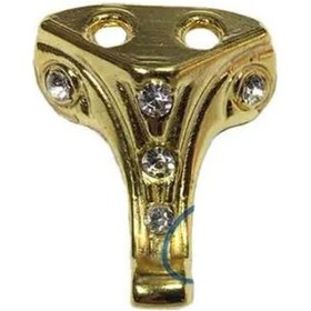 Resim Moda Taşlı Ahşap, Mdf, Sunta Sandık Ayağı, Kutu Ayak 2,5 Cm - Sarı Çok Renkli 