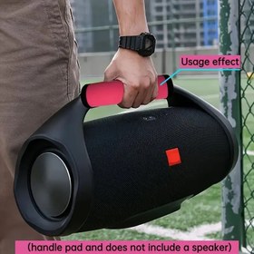 Resim JBI Boombox/Boombox 2/Boombox 3 Hoparlör Tutma Kolu Kaydırmaz Pembe Kare Yedek Kapak 