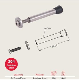 Resim Gürçay Wc Ve Soyunma Kabini Elbise Askısı Paslanmaz 25.642 