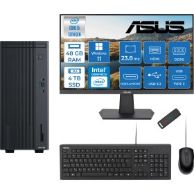 Resim Asus Expertcenter P500MV Intel Core I5-13420H 48GB Ddr5 4tb SSD WIN11PRO 100Hz 23.8 IPS Mon. Minitower Masaüstü Bilgisayar WB5136216512B0DW20+Zettausbbellek 