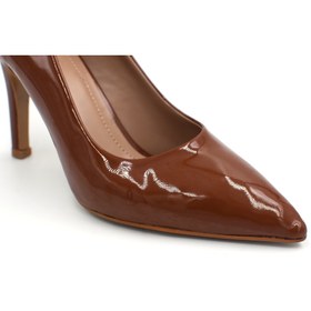 Resim Prego (Pine Cone) Kadın Stiletto Ayakkabı KAHVE 