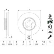 Resim BOSCH 0986479G43 Fr 0004212712 (WR763786) (Fiyat:1 Adet İçindir) 