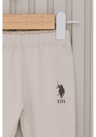 Resim U.S. Polo Assn. U.s. Polo Assn Erkek Bebek Krem Takım 5274-45846 Krem 