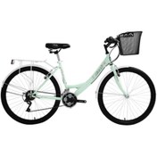 Resim Bisan Bısan Cts 5100 26j 21v Vb 46cm Dağ Bisikleti Yeşil Pembe 
