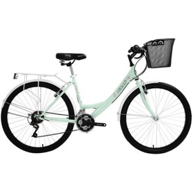Resim Bisan Bısan Cts 5100 26j 21v Vb 46cm Dağ Bisikleti Yeşil Pembe 