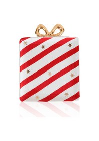 Resim The Mia Yılbaşı Servis Tabağı 17x14 Cm Çok Renkli 