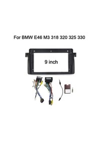 Resim Bmw E46 Uyumlu 9 İnç Multimedya Çerçevesi Ve Soket 