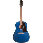 Resim Epiphone J-45 Elektro Akustik Gitar (Aged Viper Blue) 