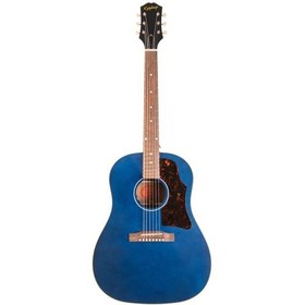 Resim Epiphone J-45 Elektro Akustik Gitar (Aged Viper Blue) 