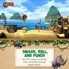 Resim Nintendo Switch Donkey Kong Country Returns HD Macera Oyunu 12+ Yaş Tek Oyuncu Desteği 