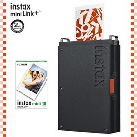 Resim Fujifilm Instax Mini Link Plus Akıllı Fotoğraf Yazıcısı ve 10'lu Film 