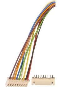 Resim 50 Adet 2.50mm 9 Pin 20cm Jst Xh Konnektör Kablolu 