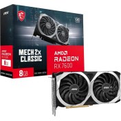 Resim MSI Msı Rx 7600 Mech 2x Classic 8g Oc 128 Bit Gddr6 8 GB Ekran Kartı - Teshir 