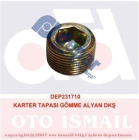 Resim Karter Tapası Gömme Alyan Dkş 25 Adet 