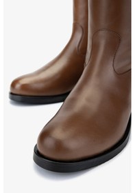 Resim Valmenti Kadın Taba Deri Casual Çizme 33 28539 Bn Czm Sk24-25 Taba Dr Taba 