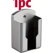 Resim Willowhaven 1 Adet Gri Duvara Monte Uzaktan Kumanda Organizer Çok Amaçlı Plastik Depolama Gri 