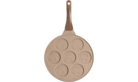 Resim Thermoad Emojili Pankek Tavası Vizon 