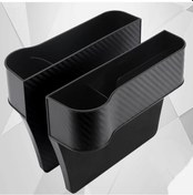 Resim Chuangyinshop Black Cabs428 2 Adet Fonksiyonel Araç Kolçak Saklama Kutusu Cup Holder Cep Telefonu Gözlük 