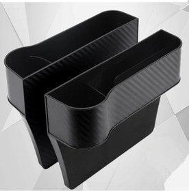 Resim Chuangyinshop Black Cabs428 2 Adet Fonksiyonel Araç Kolçak Saklama Kutusu Cup Holder Cep Telefonu Gözlük 