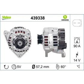 Resim Valeo Alternator 12//120/dv A3 A4 A6 9901 Passat 9705 1,8 2,0 Superb 0208 Uyumlu 