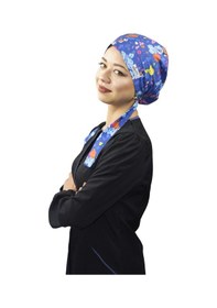 Resim Tesettür Butterfly Kelebek Doktor Hemşire Hastane Aşçı Tesettür C Mavi 