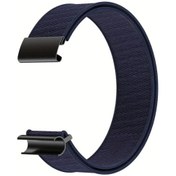 Resim Cloud011 Whoop Band 4.0 Ve 3.0 Uyumlu Nefes Alabilir Derin Mavi Naylon Spor Bileklik 