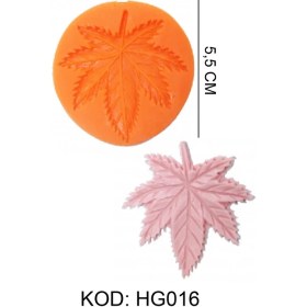 Resim Pozitif Silikon Kalıp Yaprak HG-016 