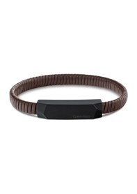 Resim Calvin Klein Ckj35100014 Erkek Bileklik Siyah - Kahverengi 