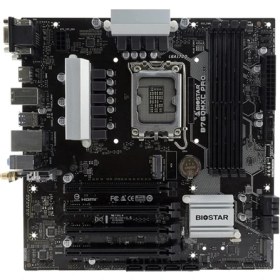 Resim Biostar B760MXC Pro 1700P Ddr5 6000 2xm2 DVI HDMI VGA Matx 