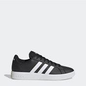 Resim GW9251 Adidas Grand Court Base 2.0 Erkek Spor Ayakkabı CBLACK/FTW Siyah - Beyaz 
