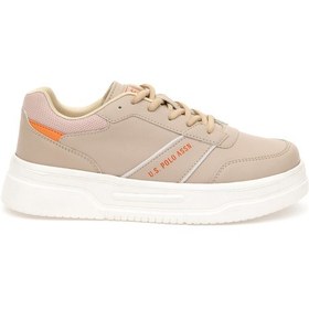 Resim U.S. Polo Assn. Kadın Bej Spor Ayakkabı 50306257-VR011 