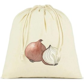 Resim Feza Bagg Store Patates Soğan ve Sarımsak Torbası (Mutfak Organizer) 