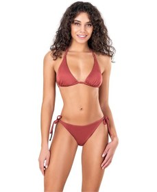 Resim Endeep Kadın Aksesuarlı Üçgen Bikini Takımı Çok Renkli 