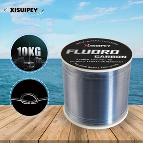 Resim 1 Makara Ağır Hizmet Tipi Florokarbon Balıkçılık İpi - 4.08-28.58KG Yüksek Viskoziteli Düşük Vis FC Malzeme, Ultra Pürüzsüz Uzun Atış, Tuzlu ve Tatlı Su İçin Karmaşasız, Sıyrığa Dayanıklı, Büyük Kafesler için Hassas Ucu - Levrek Alabalık Turna İdeal - XISUIPEY Marka (1-Makara) Gri Renk, Çevik & Hasassiyetli, Geniş Mesafe Atlama, Şimşek Performans Fluorokarbon Hat 