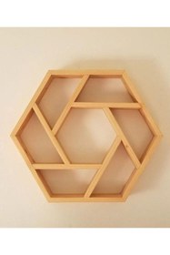 Resim HİKİOE Hexagon Raf 