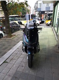 Resim Motocam Barossa Adv 125 Siperlik Ön Cam 2024 Model 78cm Açıkfüme Renkli 4mm Uzun Cam 