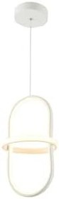Resim TT AYDINLATMA Tt006-1-by Minyon Modeli (Gün Işığı Led) Tekli Mat Beyaz Led Avize Beyaz 15 x 31 