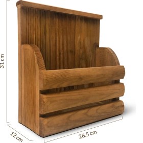 Resim Grootland Ahşap Gazetelik / Dergilik / Kitaplık 