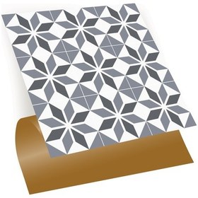 Resim Tink Kendinden Yapışkanlı Geometrik 037 Desenli Pvc Karo 30x30 Cm 