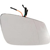 Resim Sağ Dikiz Aynası Camı Isıtmalı Geniş Açılı Lens Yardımcı Ayna 