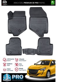 Resim S-dizayn Peugeot 208 2 3d Pro Havuzlu Paspas 2019 Üzeri A+ Kalite 