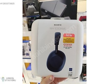 Resim Sony WH1000-XM6 Kulaküstü Kulaklık Sıfır Midnight Blue 