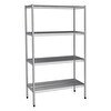 Resim Empero EMP.T.2.46137-18-4 Tel Raf-4 Katlı - Inox 201-137x46x180 CM 