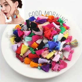 Resim 2Cm Buz Kurdele Döngü Tül, Mini Tül DIY El Yapımı Aksesuarlar Aksesuarlar Giyim Aksesuarları Sling Çok Renkli İplik Polyester Tül 