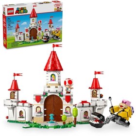 Resim 71435 Lego Super Mario Peachin Kalesinde Roy ile Savaş 738 parça +7 yaş 