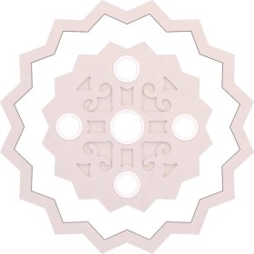 Resim Motifpiyer Tavan Spot Göbegi-Motifli-Modeller-Çokgen-54-Dış-Çitali 