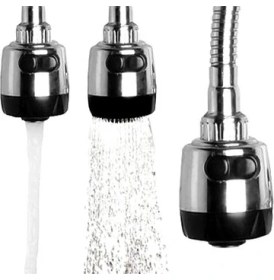 Resim Oynar Başlıklı 2 Fonksiyonlu Spiral Musluk Başlığı (Lisinya) 