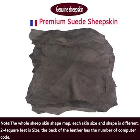 Resim Premium Suede Kuzu Derisi - Gerçek Gri Deri El Sanat Malzemesi, 0.8-1.0mm Kalınlık, Bıçak ve Kalem Kılıfları için İdeal, Benzersiz Desenli Dayanıklı El Sanat Derisi, Deri El Sanat Malzemeleri | Suede Dokusu | Dayanıklı Deri, Deri El Sanatları 