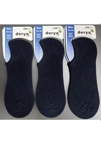 Resim Derya Erkek Bambu Sneaker Çorap 12 Adet Lacivert 